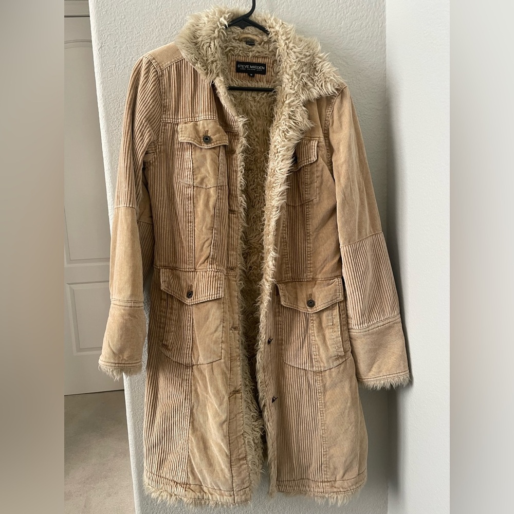 Vintage Steve Madden Long Island City Coat, Sz M